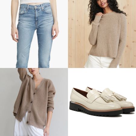 Jenni Kayne sweater dupes and my fave jeans? Yes please!!

#winteroutfit #loafers #denim #jeansoutfit 

#LTKstyletip #LTKfindsunder100 #LTKover40