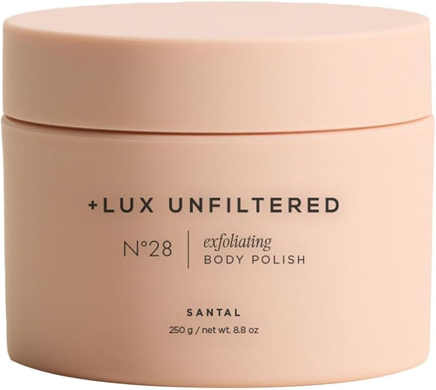 + Lux Unfiltered N°28 Exfoliating Body Polish in Santal - Exfoliating Body Scrub with Shea Butte... | Amazon (US)