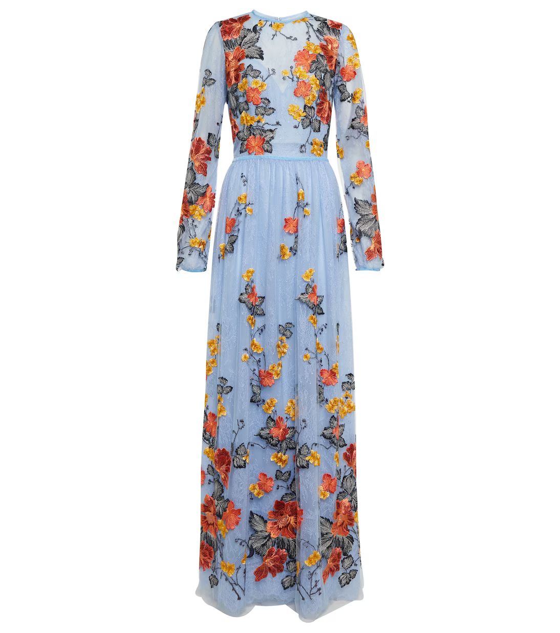 Liana floral-embroidered lace gown | Mytheresa (US/CA)