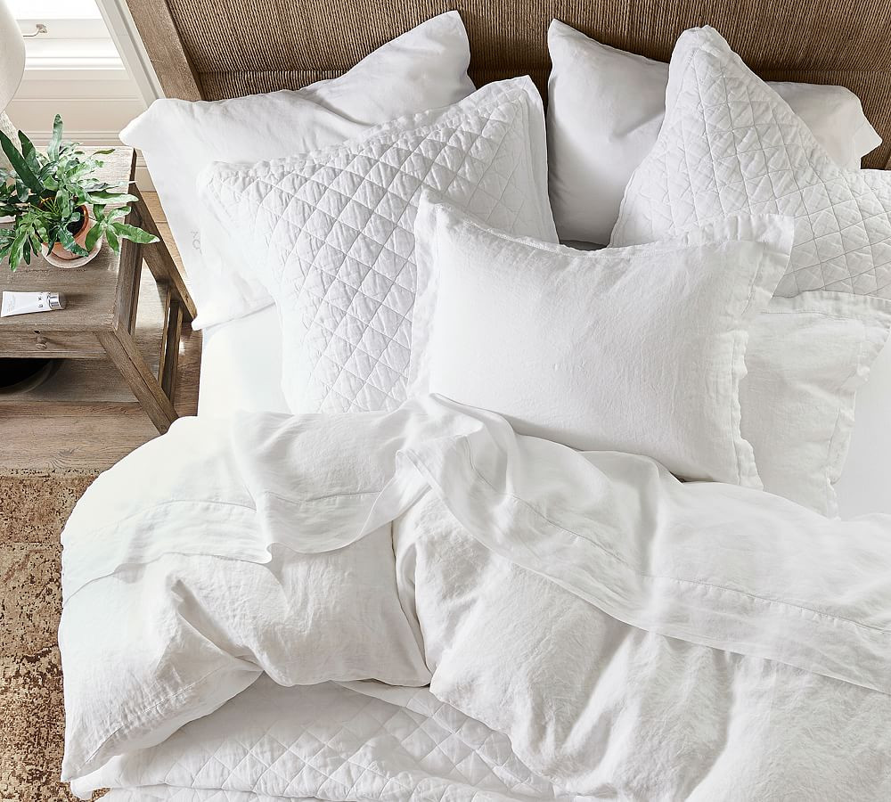 Belgian Flax Linen Sheet Set | Pottery Barn (US)