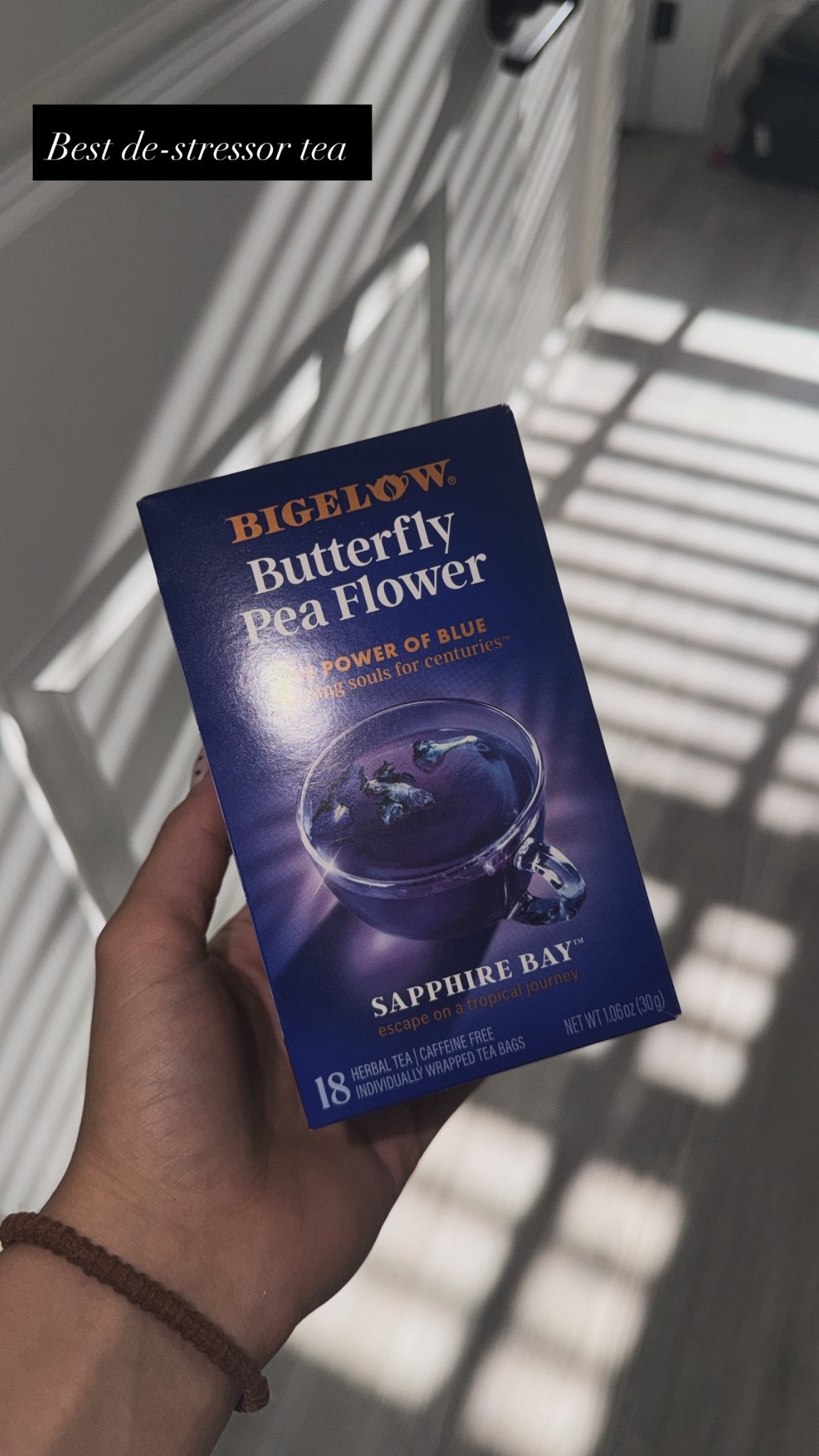 My new obsession lately 💙 Bigelow butterfly pea flower tea is so pretty and tastes even better. Perfect for a little self-care moment, iced tea recipe, or cozy night in. Bonus points because the color is gorgeous for content too ✨☕️

#LTKhome #LTKfinds #teaobsessed 