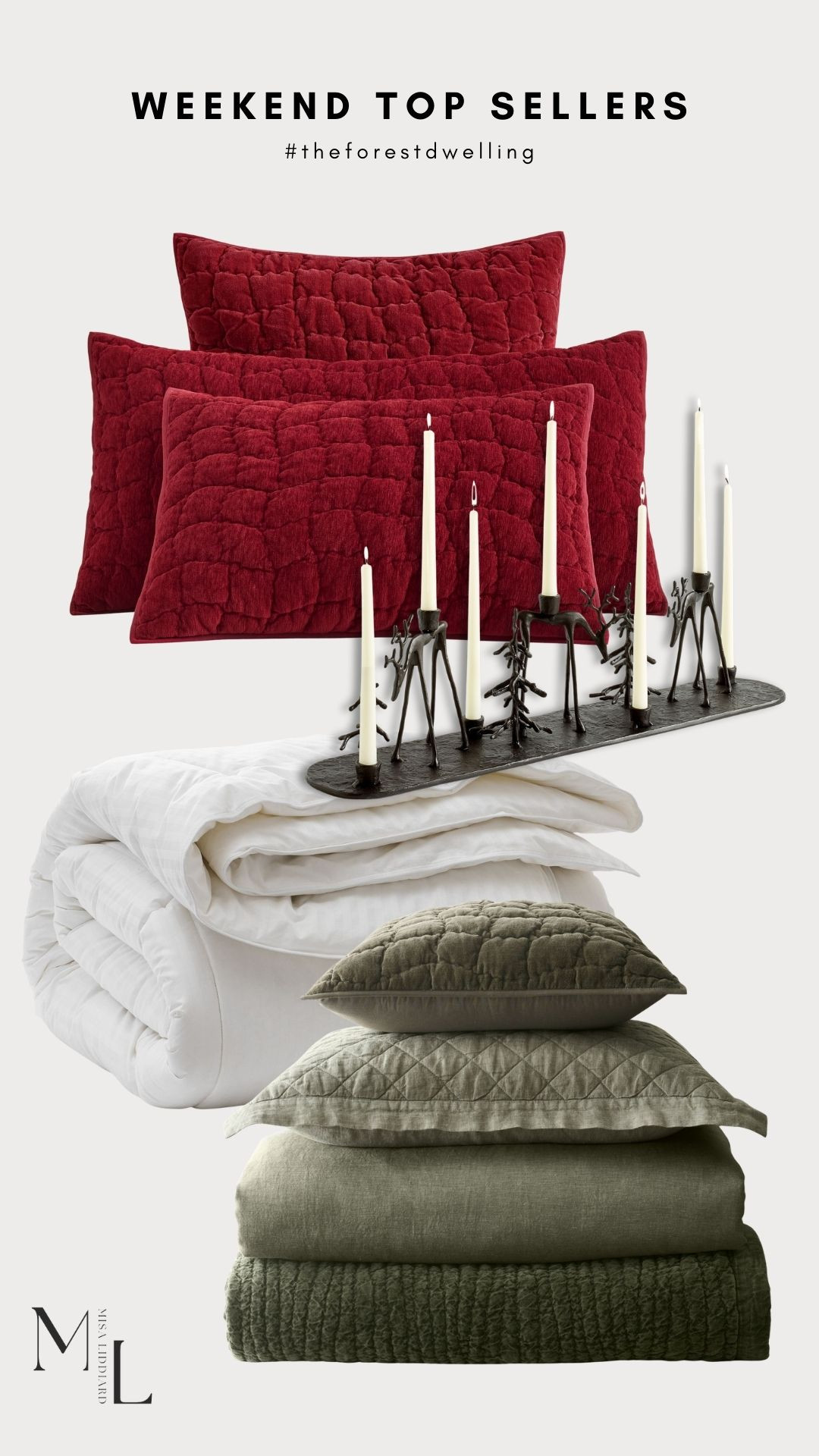Sharing the top sellers from the weekend! This duvet insert is a personal favorite. I have the Cozy Cloud bedding in Ruby and Blue Steel. The texture is gorgeous. The Washed Velvet bedding in the color Loden is so good for fall and winter. 

 #LTKHome