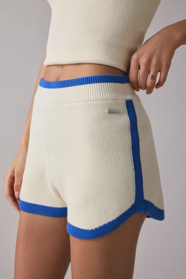 P.E Nation Odyssey Waffle Knit Shorts | Urban Outfitters (US and RoW)