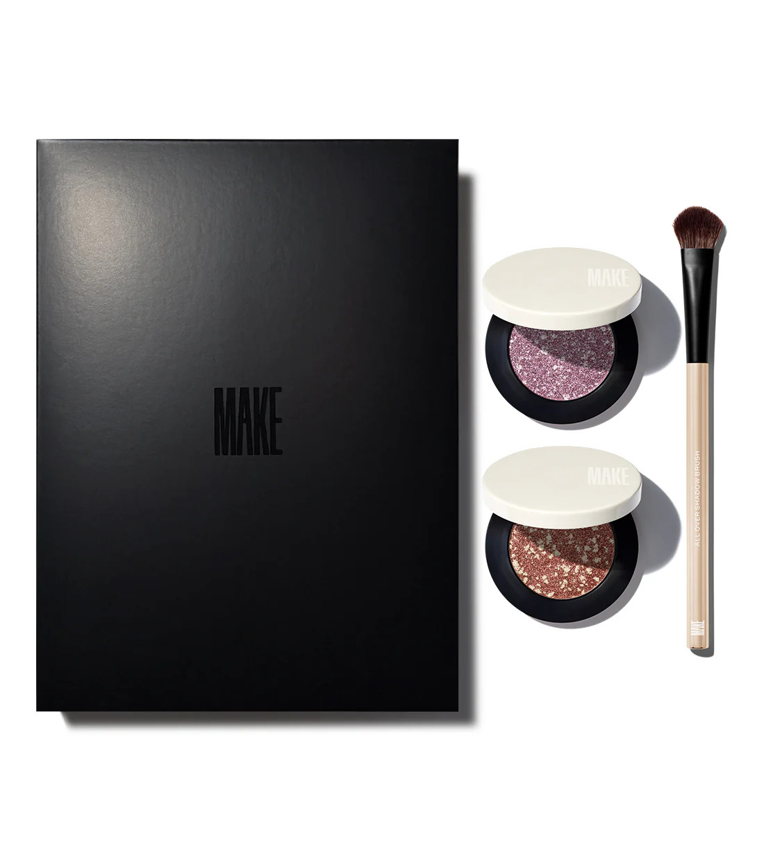 Holiday Eyeshadow & Eyeshadow Brush Set - Cocktail Hour Set - MAKE Beauty | MAKE Beauty