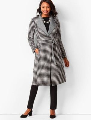 Double-Face Belted Coat | Talbots