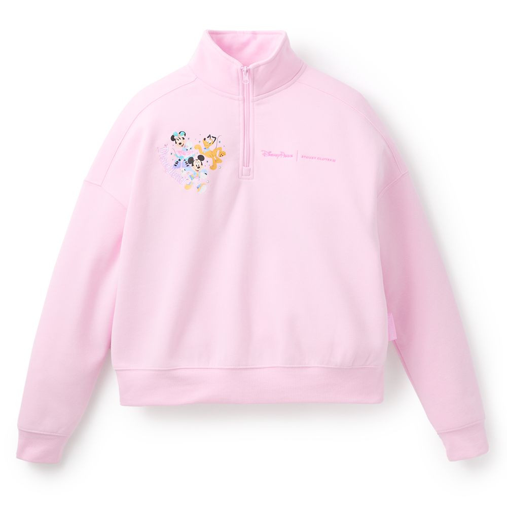 Disneyland 1/4 Zip Pullover Sweatshirt for Women by Stoney Clover Lane | Disney Store
