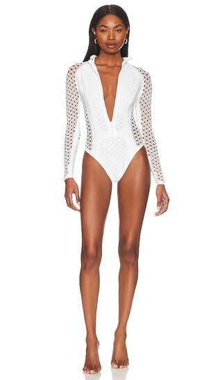 Nicole Surfsuit in White | Revolve Clothing (Global)
