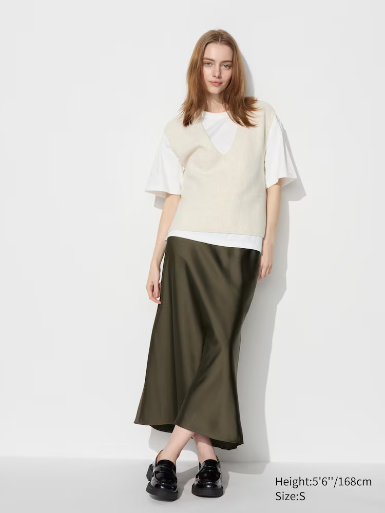 Satin Skirt | UNIQLO (US)
