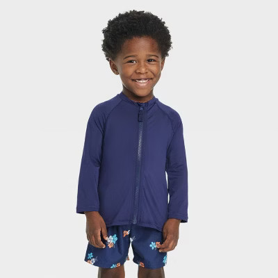 Toddler Solid Rash Guard Top - Cat & Jack™ | Target