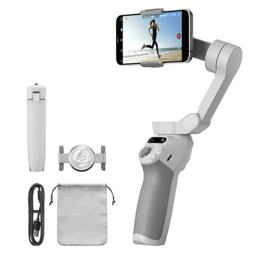 DJI Osmo Mobile SE, 3-Axis Phone Gimbal for iPhone, Android, Built-in Tripod, Selfie Stick, Gimbal Stabilizer for iphone, Andriod, ActiveTrack 6.0, Vlogging Stabilizer for Youtube, TikTok, Travel | Amazon (US)