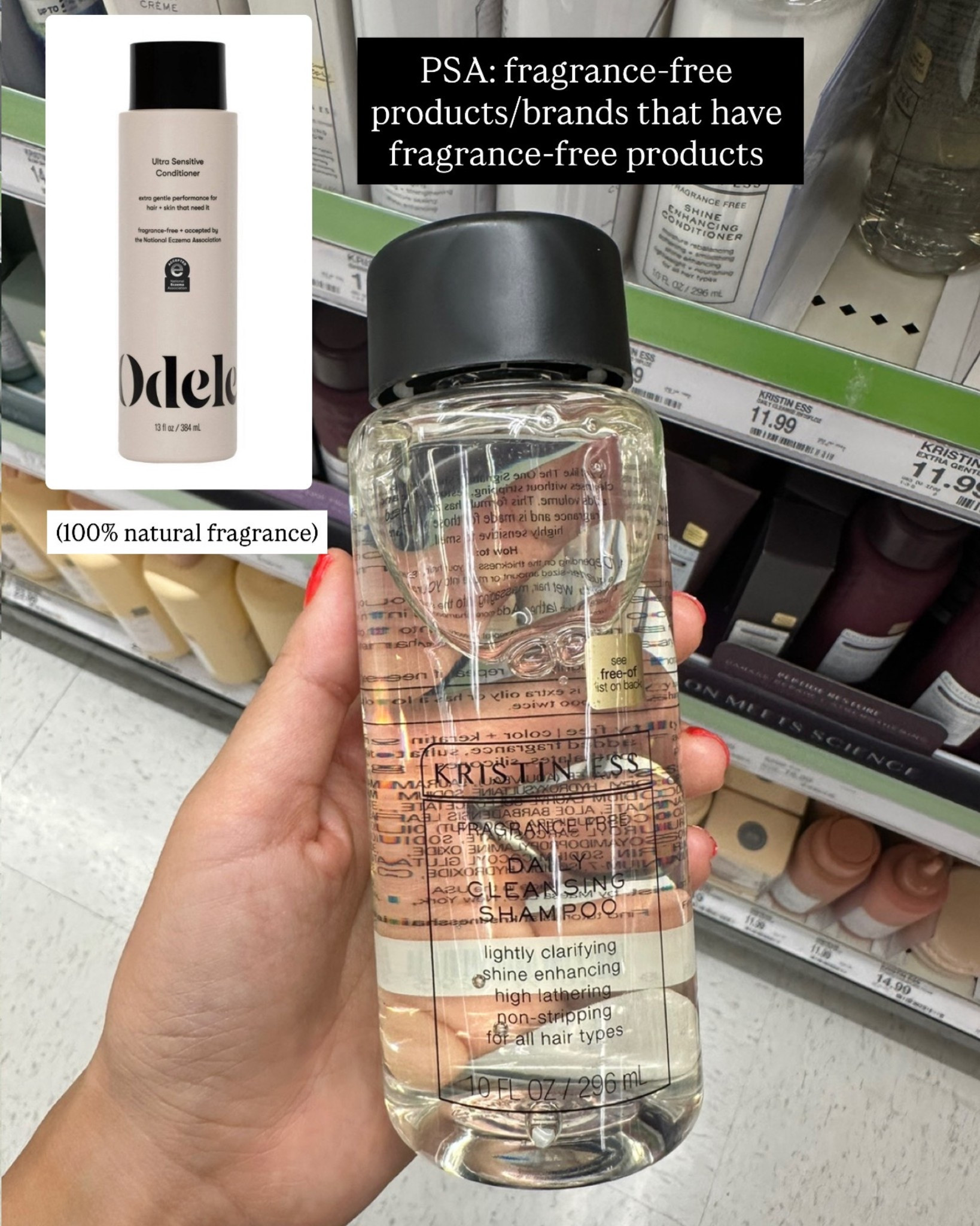 Fragrance-free hair products/ brands that carry fragrance-free/synthetic fragrance-free products 

#LTKBeauty