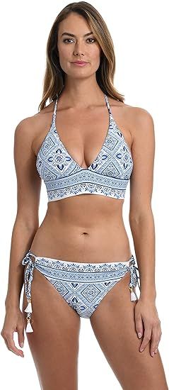 Rouched Halter Bikini Swimsuit Top | Amazon (US)