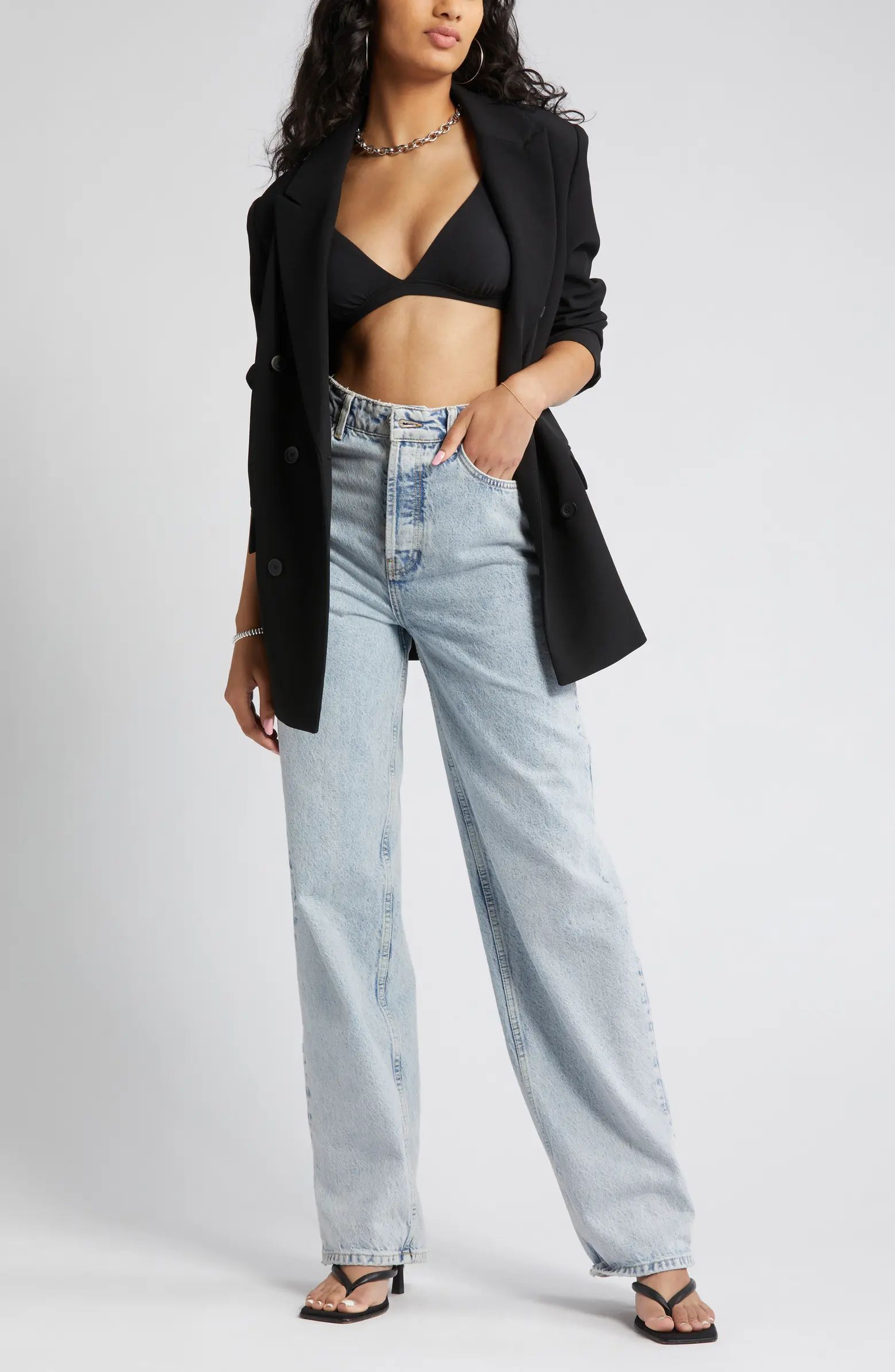 Oversize Double Breasted Blazer | Nordstrom