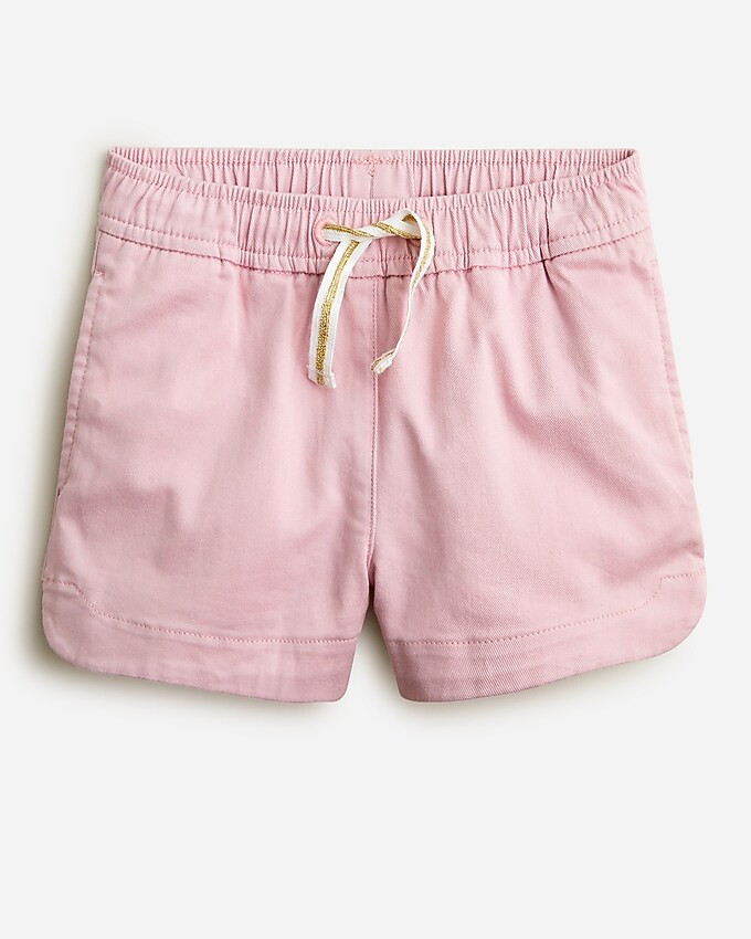 Girls' fishtail-hem short in chino | J. Crew US