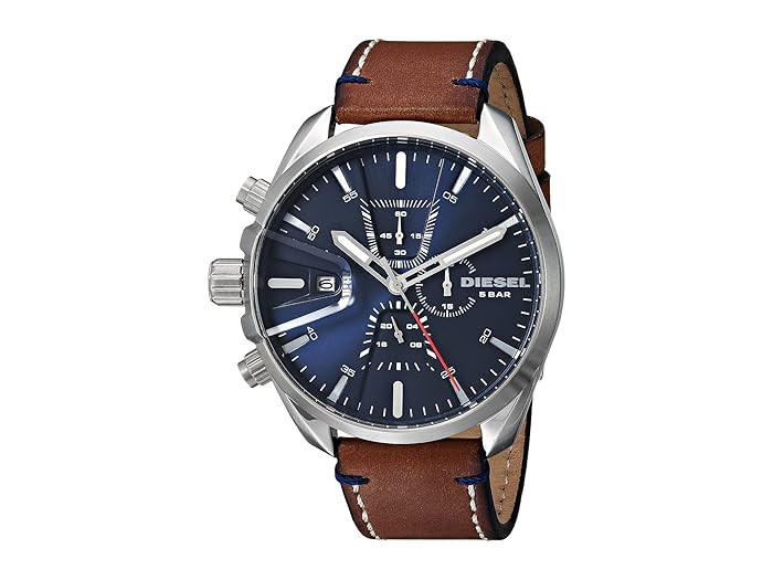 Diesel MS9 Chrono - DZ4470 (Brown) Watches | Zappos