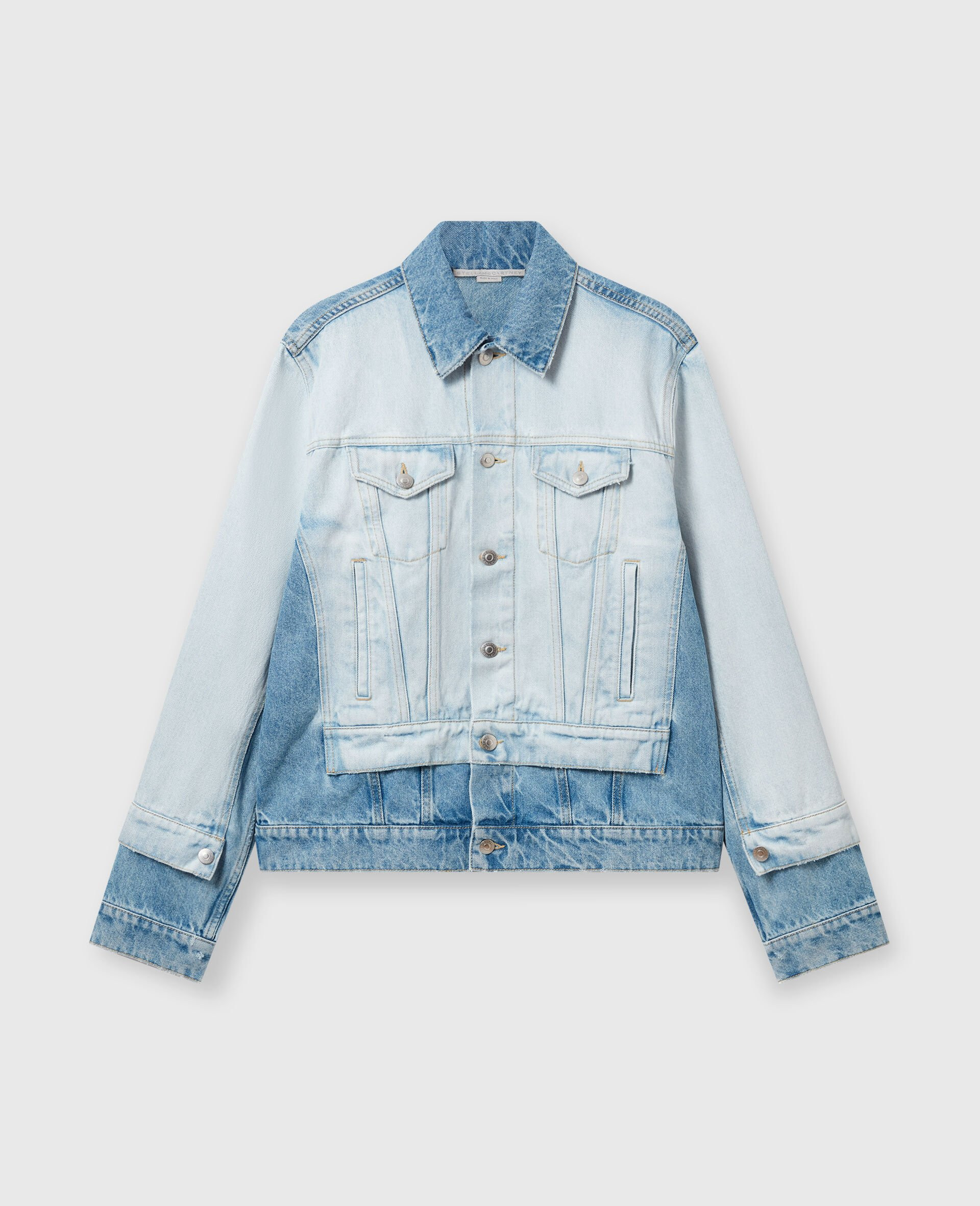 Contrast Panel Denim Jacket | Stella McCartney (Global)