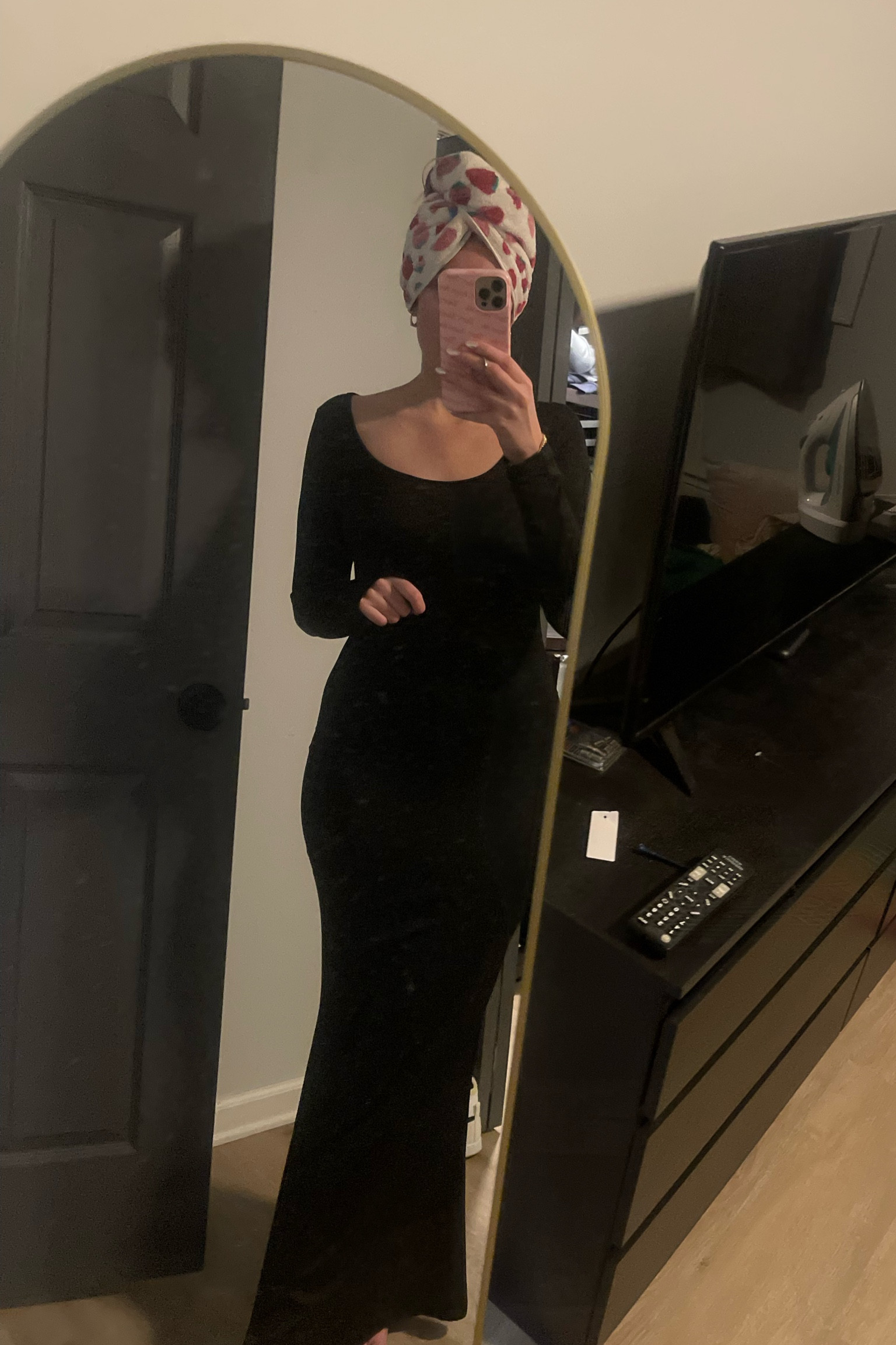 Excuse the hair wrap, but if you are a taller girl this will work for you! It’s long!! I am 5’9

#LTKfindsunder50