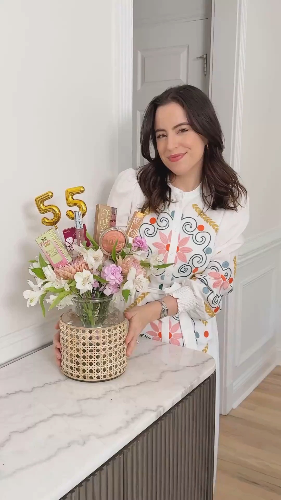 Save this inspiration to level up your gift-giving for your makeup-obsessed loved-ones! You can even apply these same ideas to their other favorite hobbies.

creative gifts, unique gift idea, beauty obsessed, trendy makeup, flower arrangement, birthday gifts, gifts for her, diy

#LTKU #LTKBeauty #LTKHome