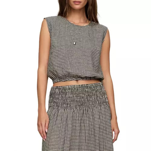 Women's Z Supply Merit Gingham Tank Top | Scheels Sports