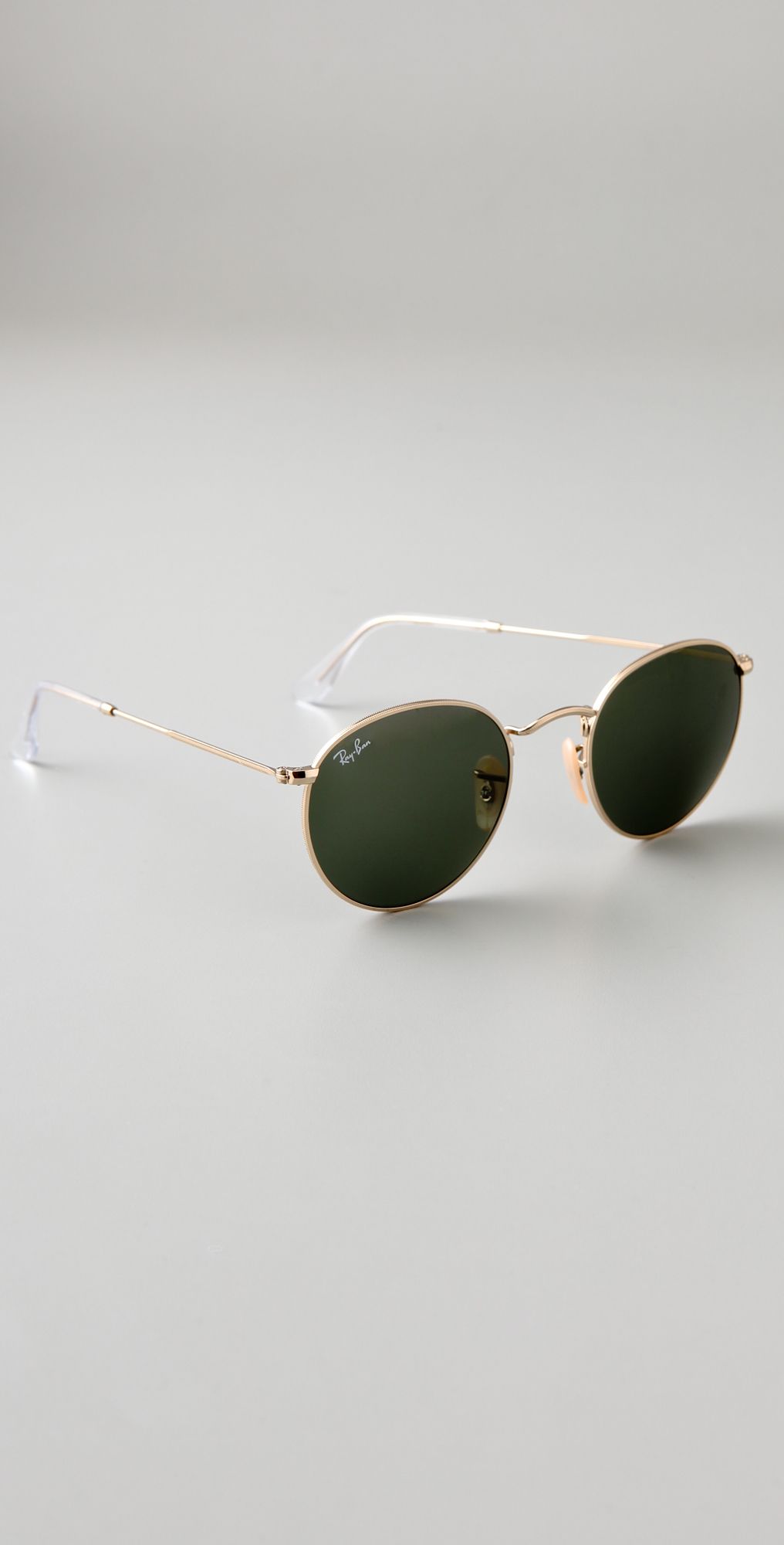 Retro Round Metal Sunglasses | Shopbop