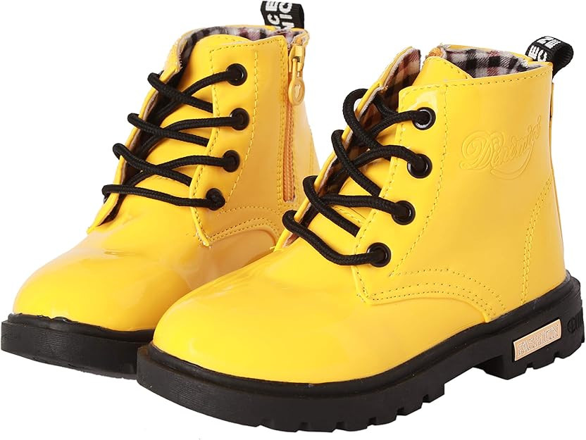 Kids Waterproof Boots Boys Girls Ankle Boots (Toddler, Little Kid) | Amazon (US)