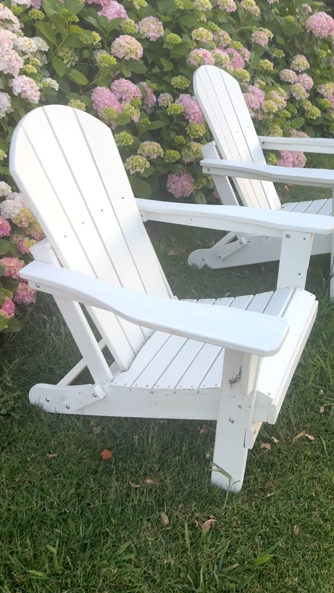 I love my white Adirondack chairs! They look in my hydrangea garden. 💗

#LTKSeasonal #LTKHome #LTKSaleAlert