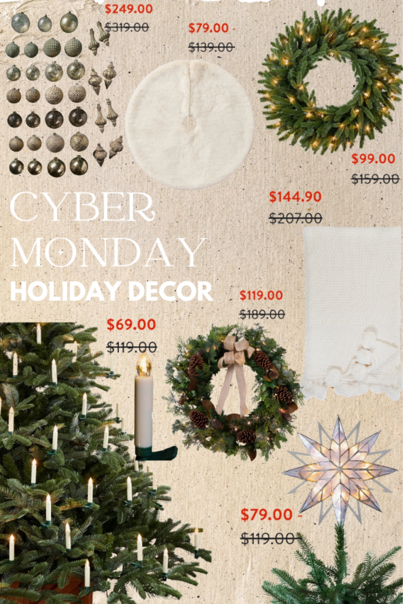 Cyber Monday Christmas home decor is here! Take advantage of Cyber Monday sales to decorate your home this holiday season! 

Cyber Monday | Cyber week | Christmas home decor | Christmas decor | Holiday home decor | Cyber Monday sales | 

#LTKCyberWeek #LTKSeasonal #LTKHoliday