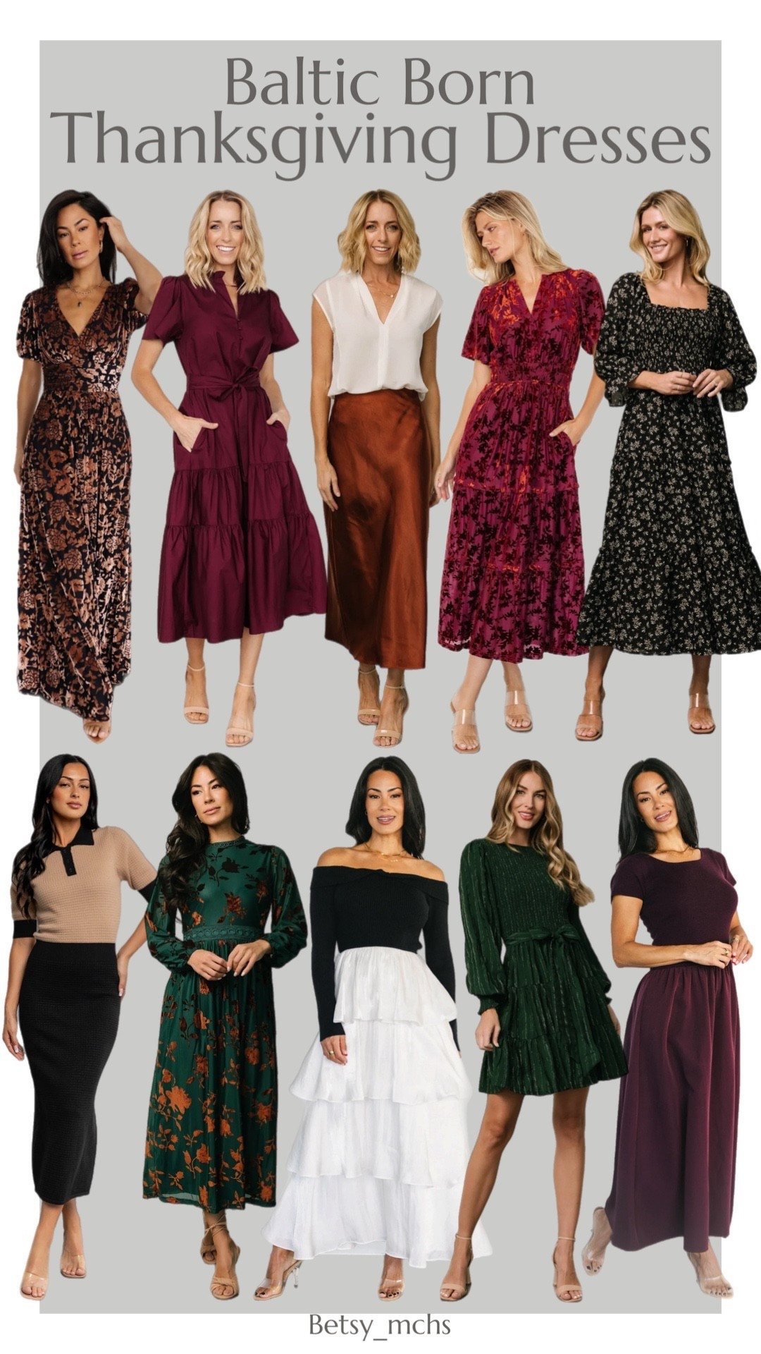 Thanksgiving/Holiday dresses

#LTKHoliday