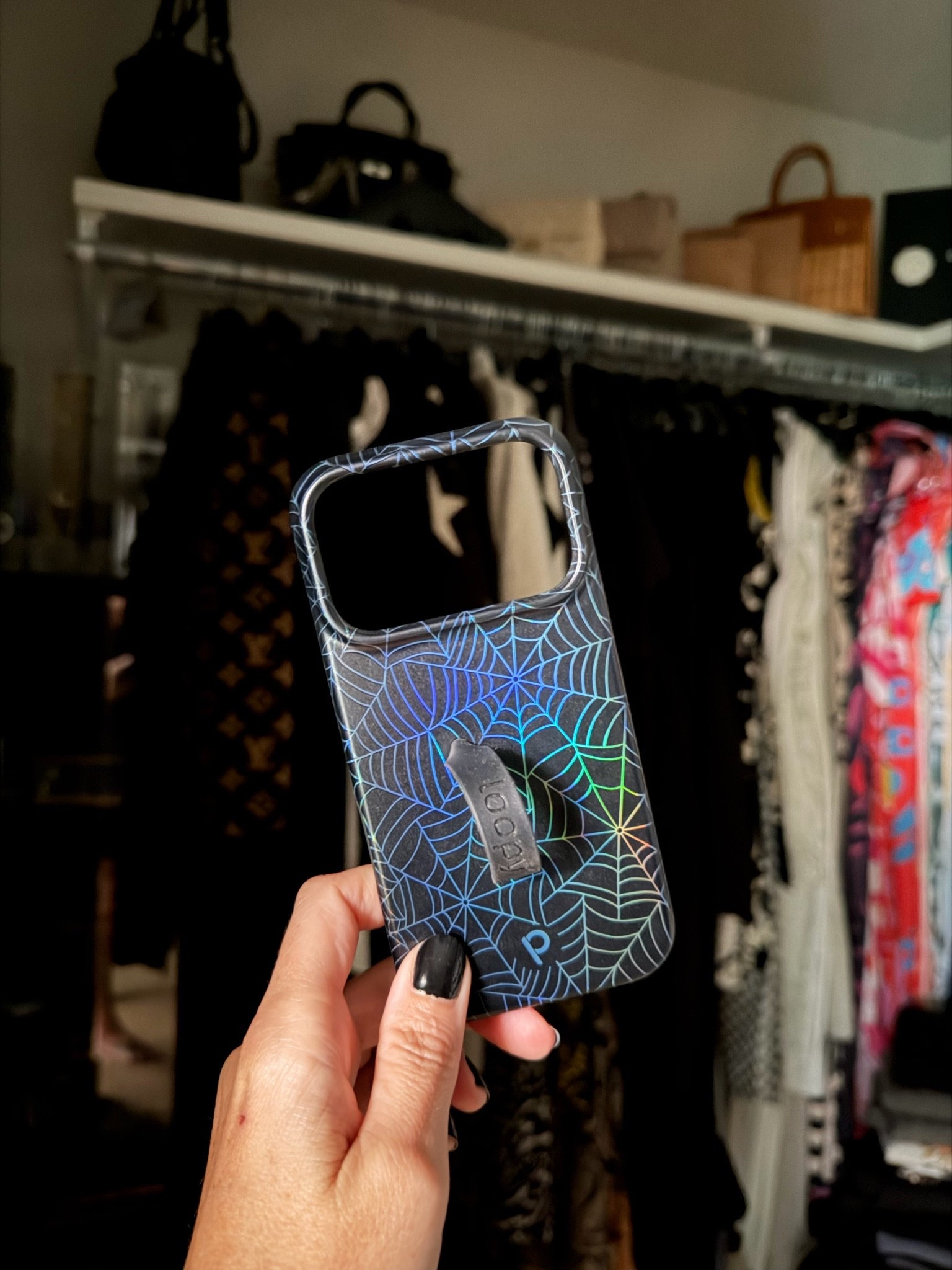 This new iridescent Halloween spider web loopy case is so fun!! Use code DTKAUSTIN for 10% off!

#LTKSaleAlert #LTKSeasonal #LTKHome