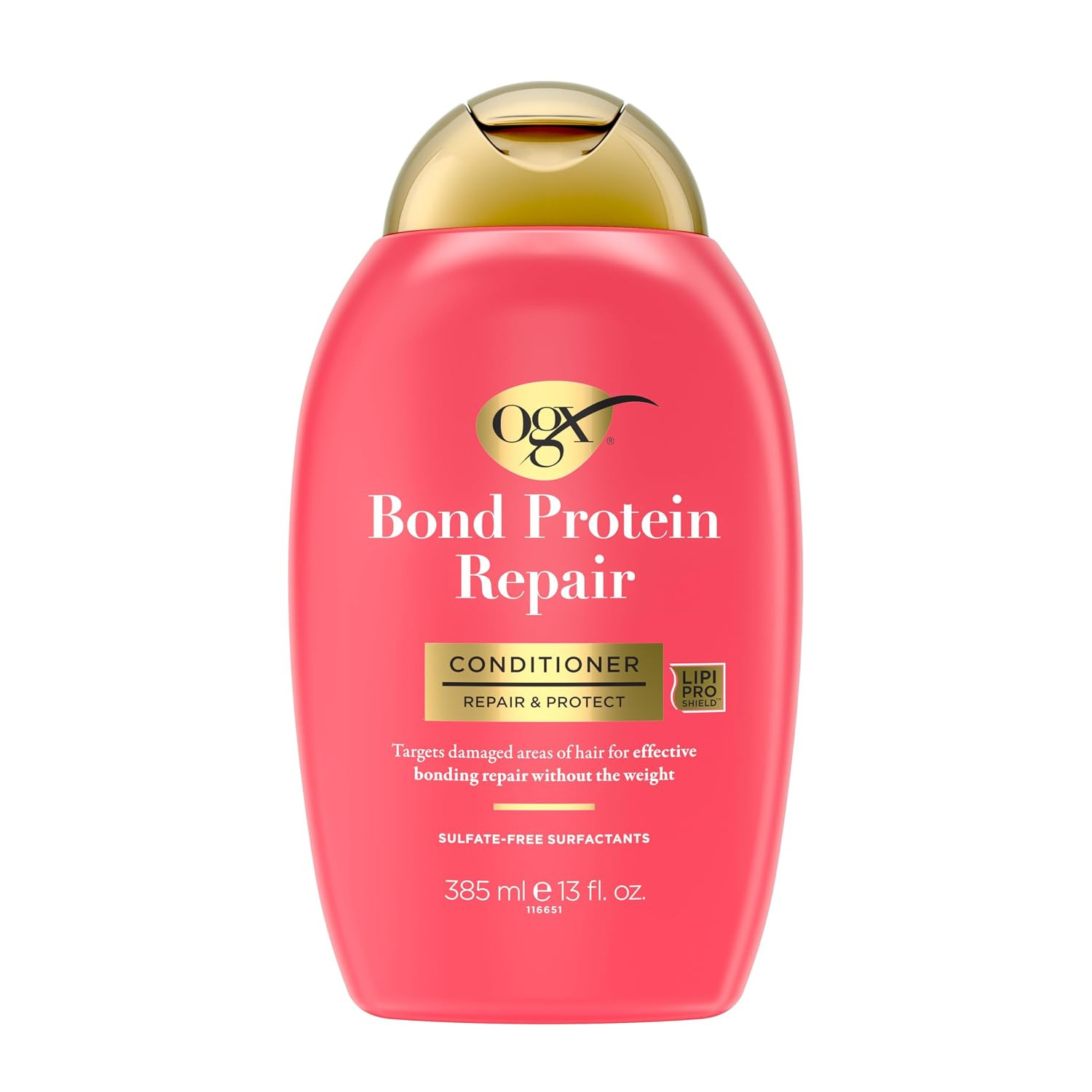 OGX Repair & Protect Bond Protein Repair Conditioner, Lightweight Conditioner Targets Damaged Are... | Amazon (US)
