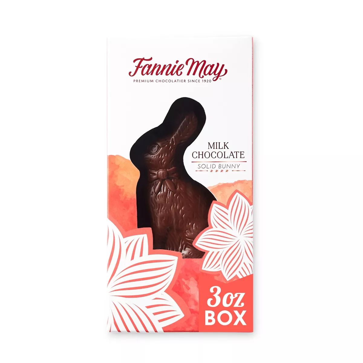 Fannie May Easter Solid Milk Chocolate Bunny - 3oz | Target