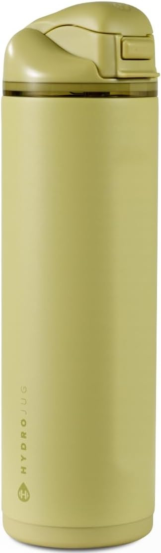 HydroJug Ease2o 24oz Insulated Water Bottle, Straw & Chug, Olive | Amazon (US)
