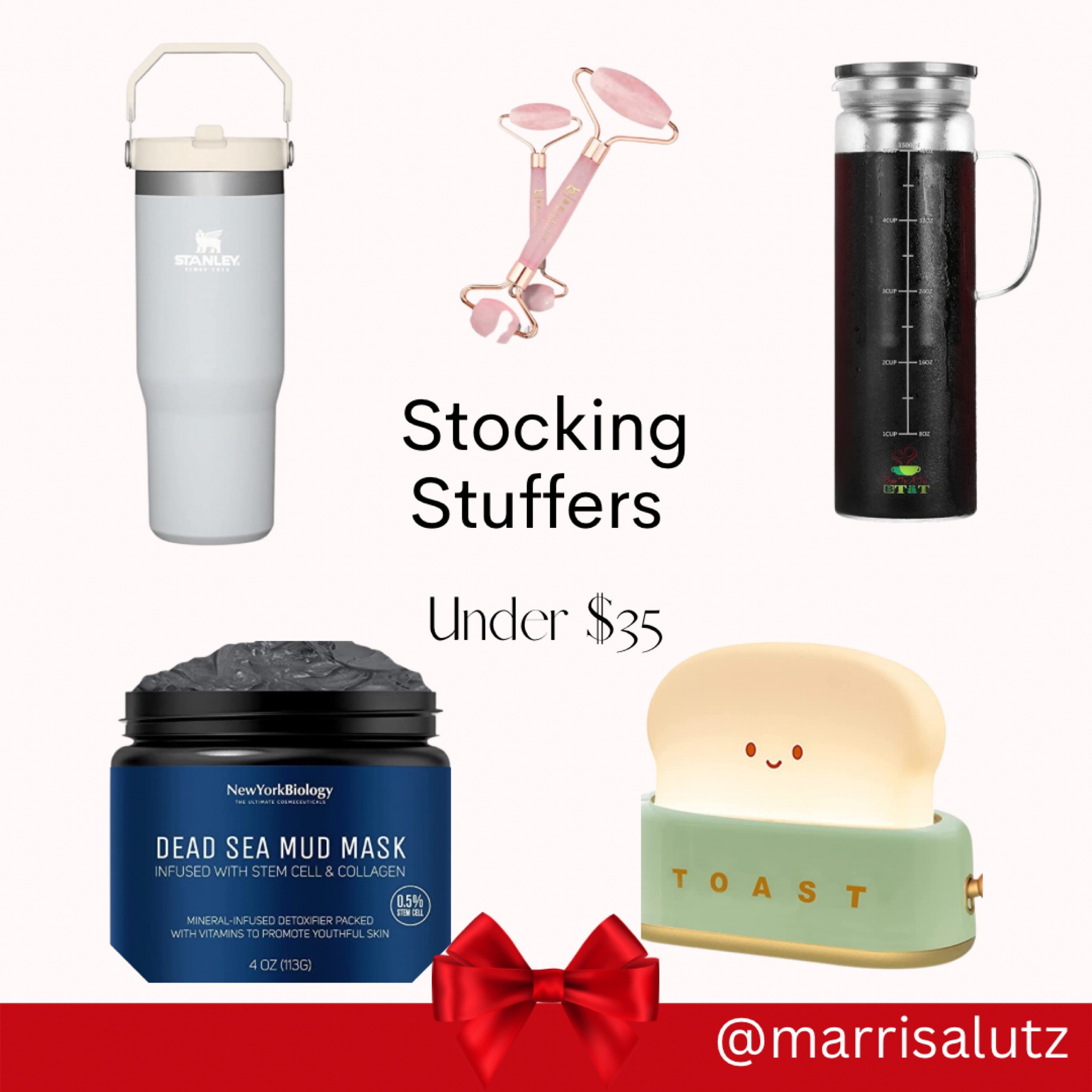Stocking stuffers under $35 #giftsforhim #giftsforher #giftsforcoworkers #giftsforgrandma #giftsforgrandpa #giftsunder35 #stanleycup #stanley #frenchpress #beauty #bestinbeauty #faceroller #lamp #hygge #lastminutegifts #stockingstuffers #stockingstuffer #amazonfinds #amazonfind 

#LTKHoliday #LTKsalealert #LTKunder50