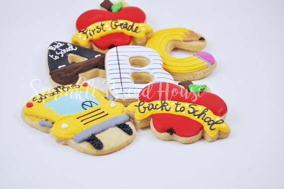 Personalized Back to School Gift  First Day of School Cookies - Etsy | Etsy (US)
