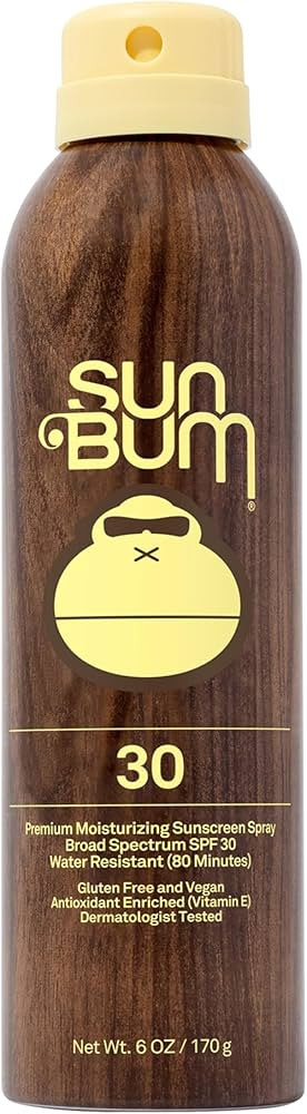 Sun Bum Original SPF 30 Sunscreen Body Spray - Broad Spectrum Moisturizing Sunscreen with Vitamin... | Amazon (US)