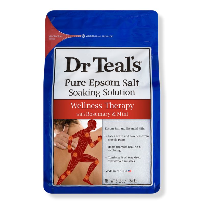 Wellness Therapy Rosemary & Mint Pure Epsom Salt Soaking Solution | Ulta