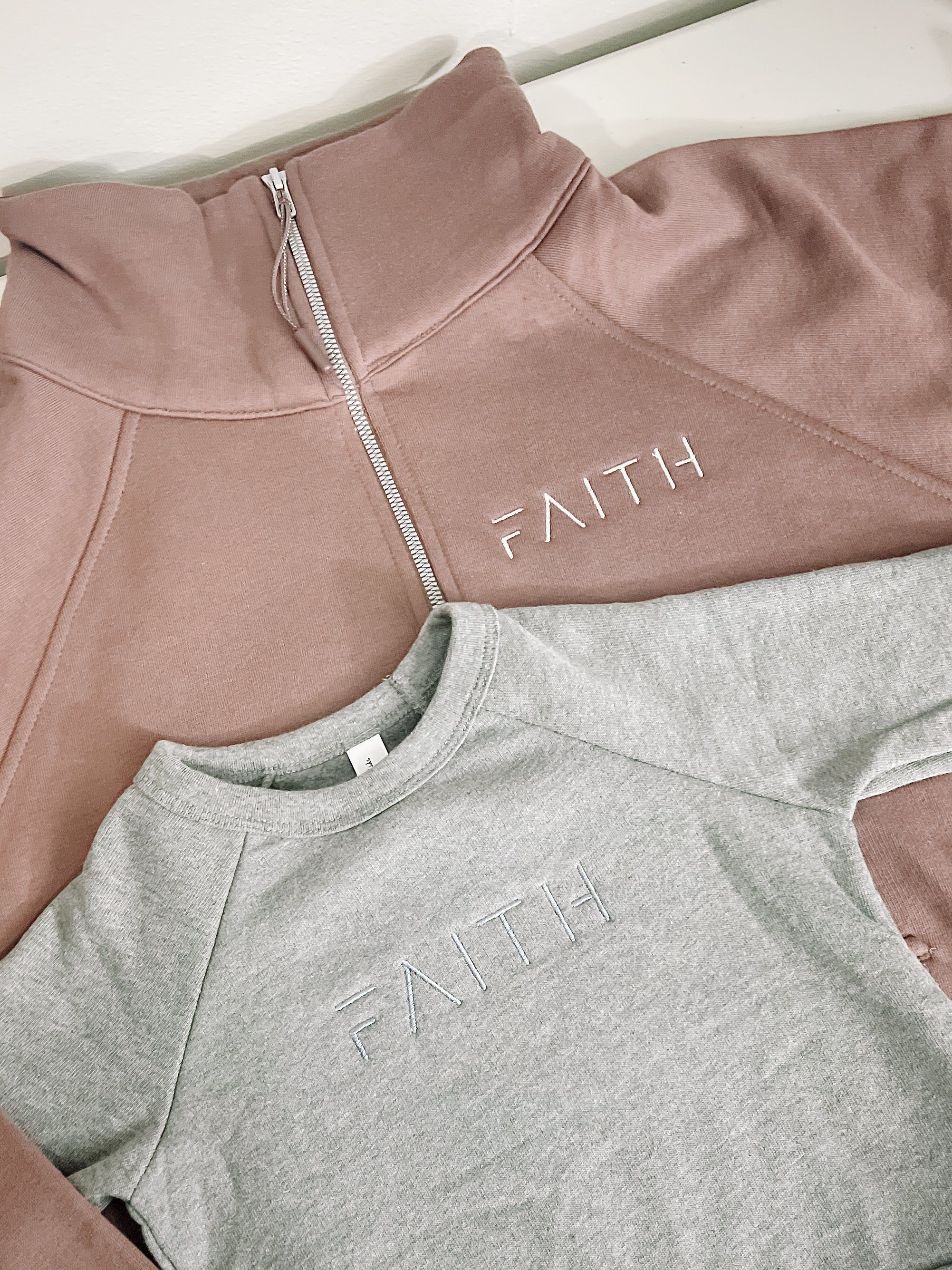 Toddler Faith Embroidered Sweatshirt. Introduce your little one to the wor | Sweetest Dreams Style