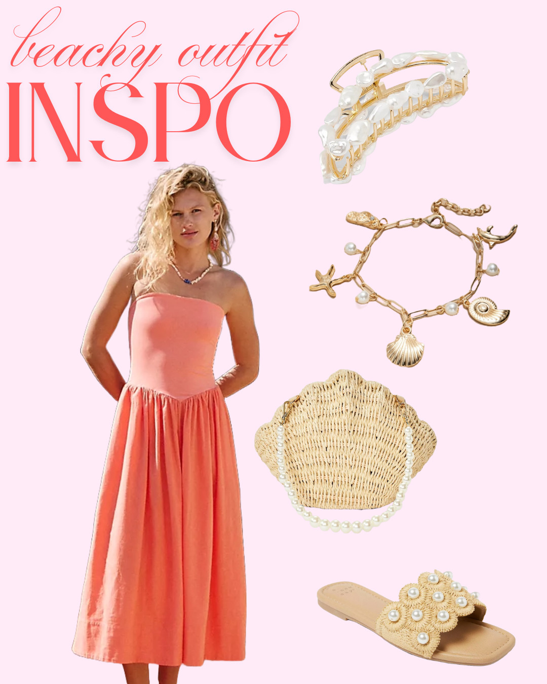This beachy dress is light, flowy, and perfect for warm days by the water or sunset dinners. Linking it all! #LTKsummer #BeachStyle #VacationVibes” 

 #LTKSummerEdit #LTKSeasonal #LTKPetite