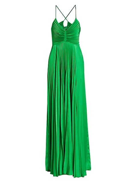 Aries Pleated Gown | Saks Fifth Avenue