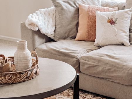 Living room refresh | A touch of pink + bunny for spring! Accent pillows are a great way to update a room.
#targethome #pinkliving room #bunnydecor #livingroominspo

#LTKhome #LTKsalealert #LTKSeasonal