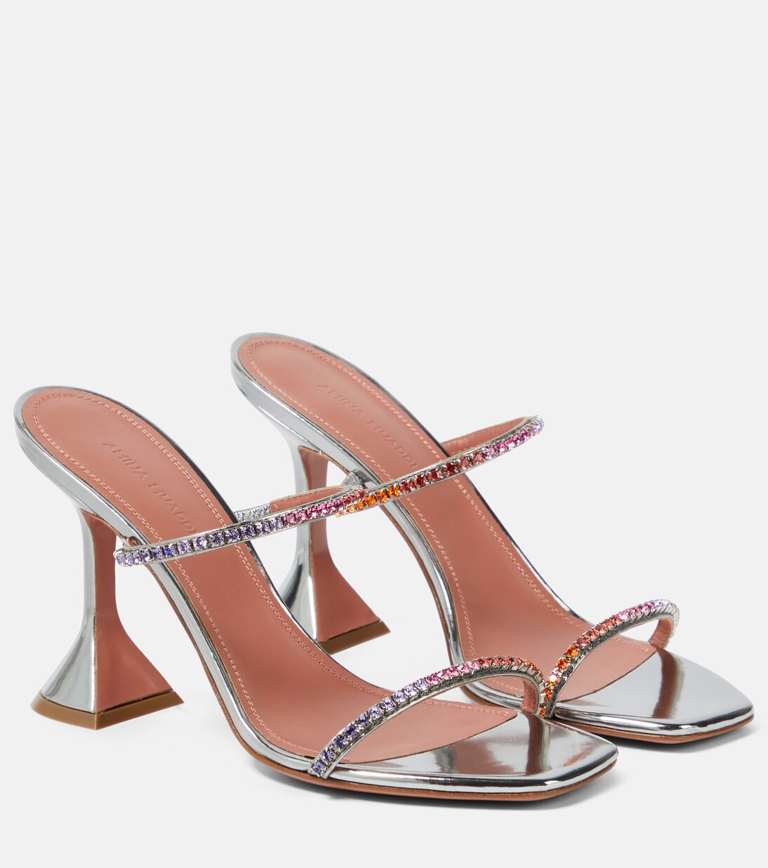 Gilda embellished leather sandals | Mytheresa (UK)