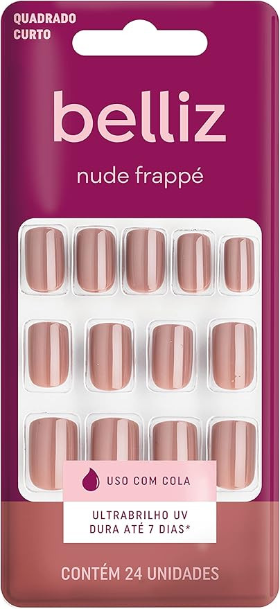Unhas, Belliz, Nude Frappe | Amazon (BR)