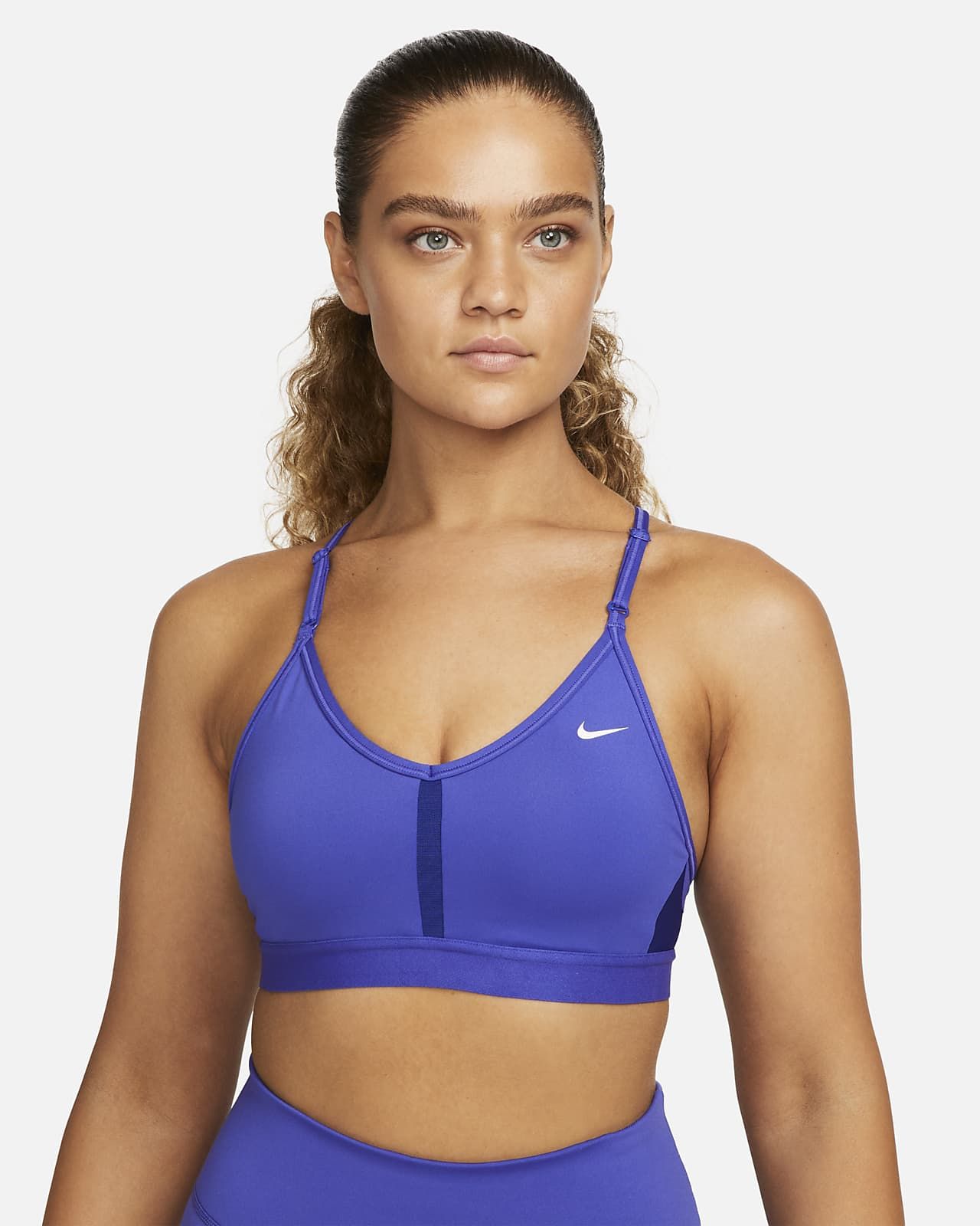 Women's Light-Support Padded V-Neck Sports Bra | Nike (US)
