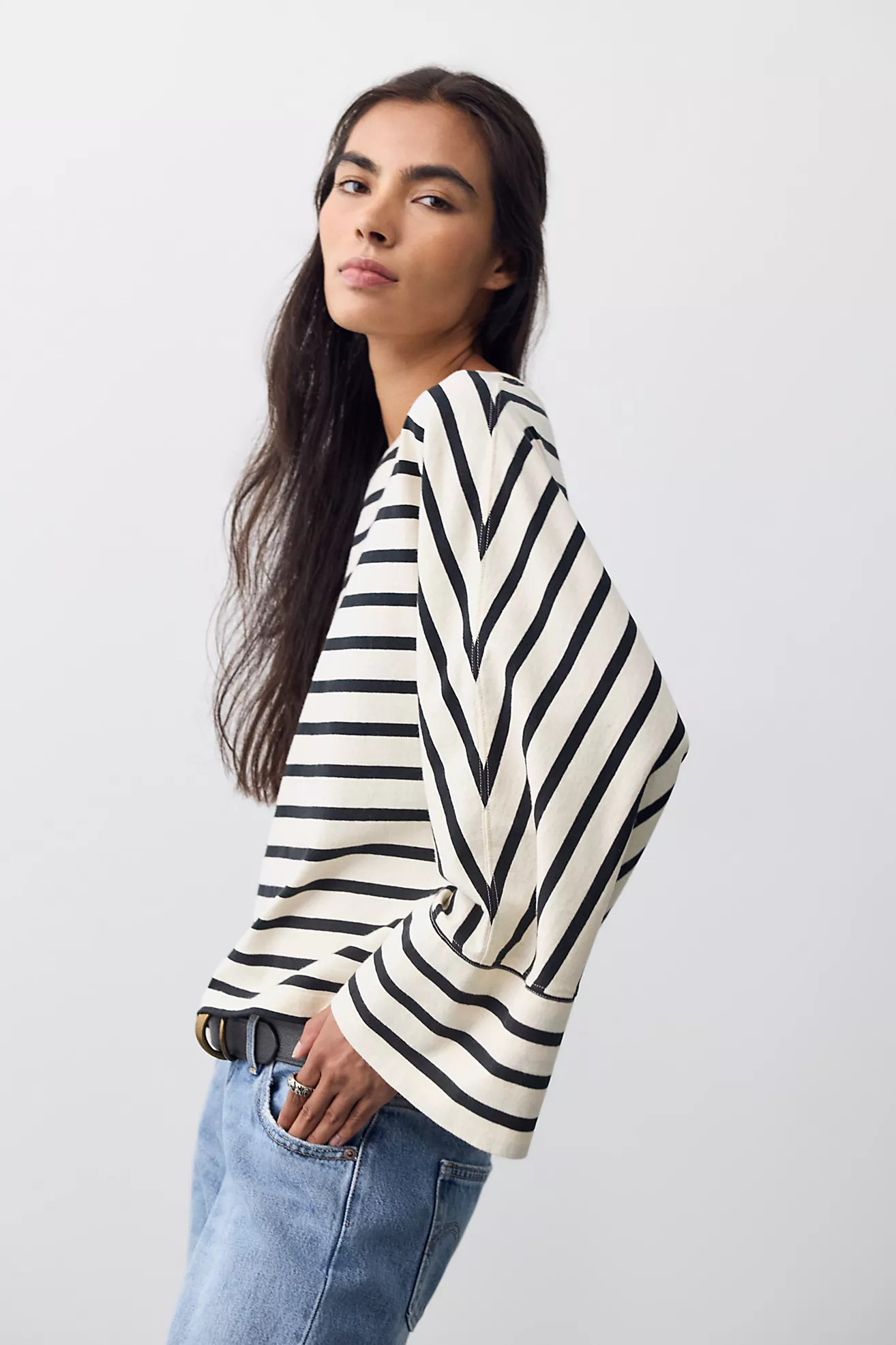We The Free Atlas Dolman Striped Long Sleeve Top | Free People (Global - UK&FR Excluded)