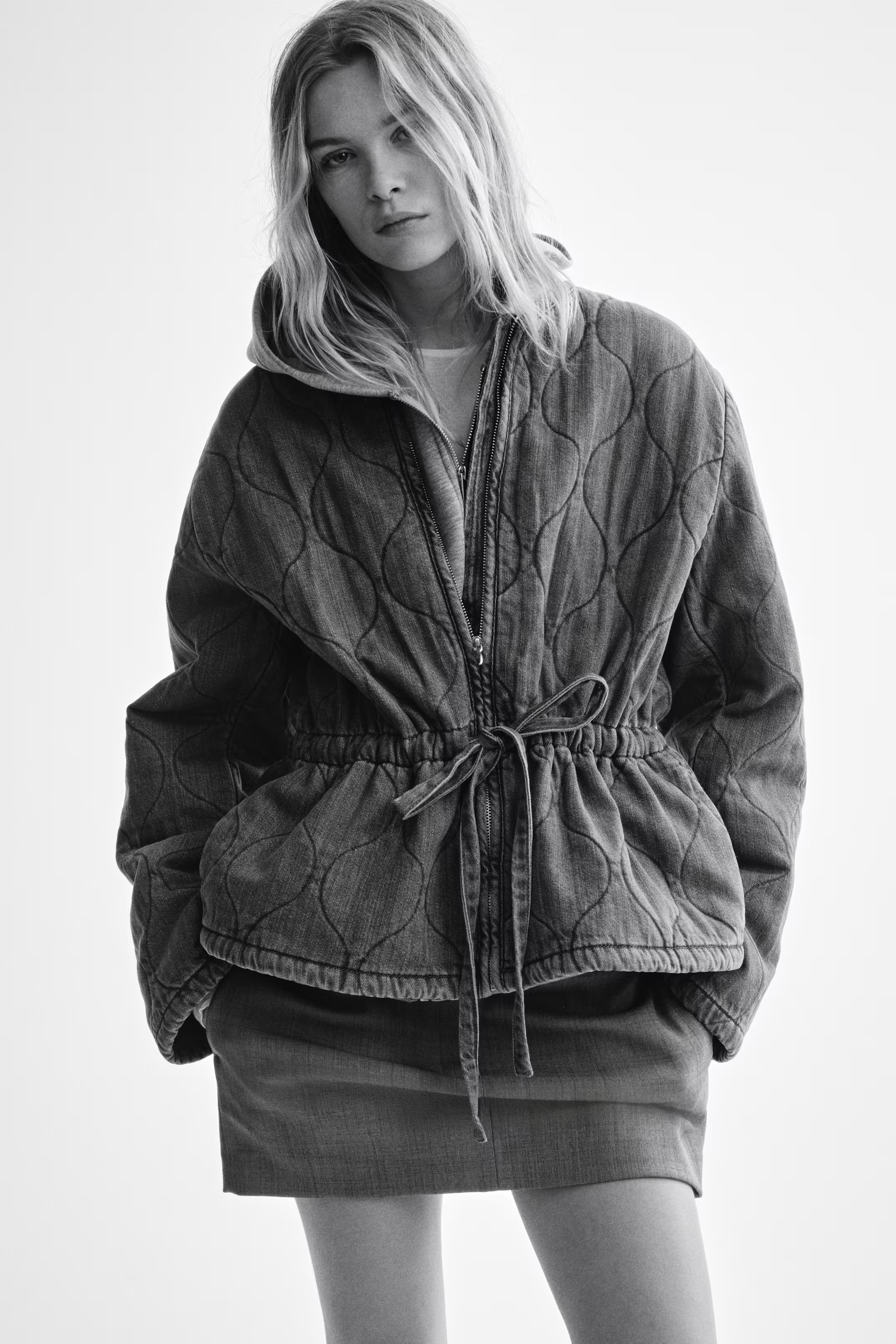 Quilted Denim Jacket | H&M (US + CA)