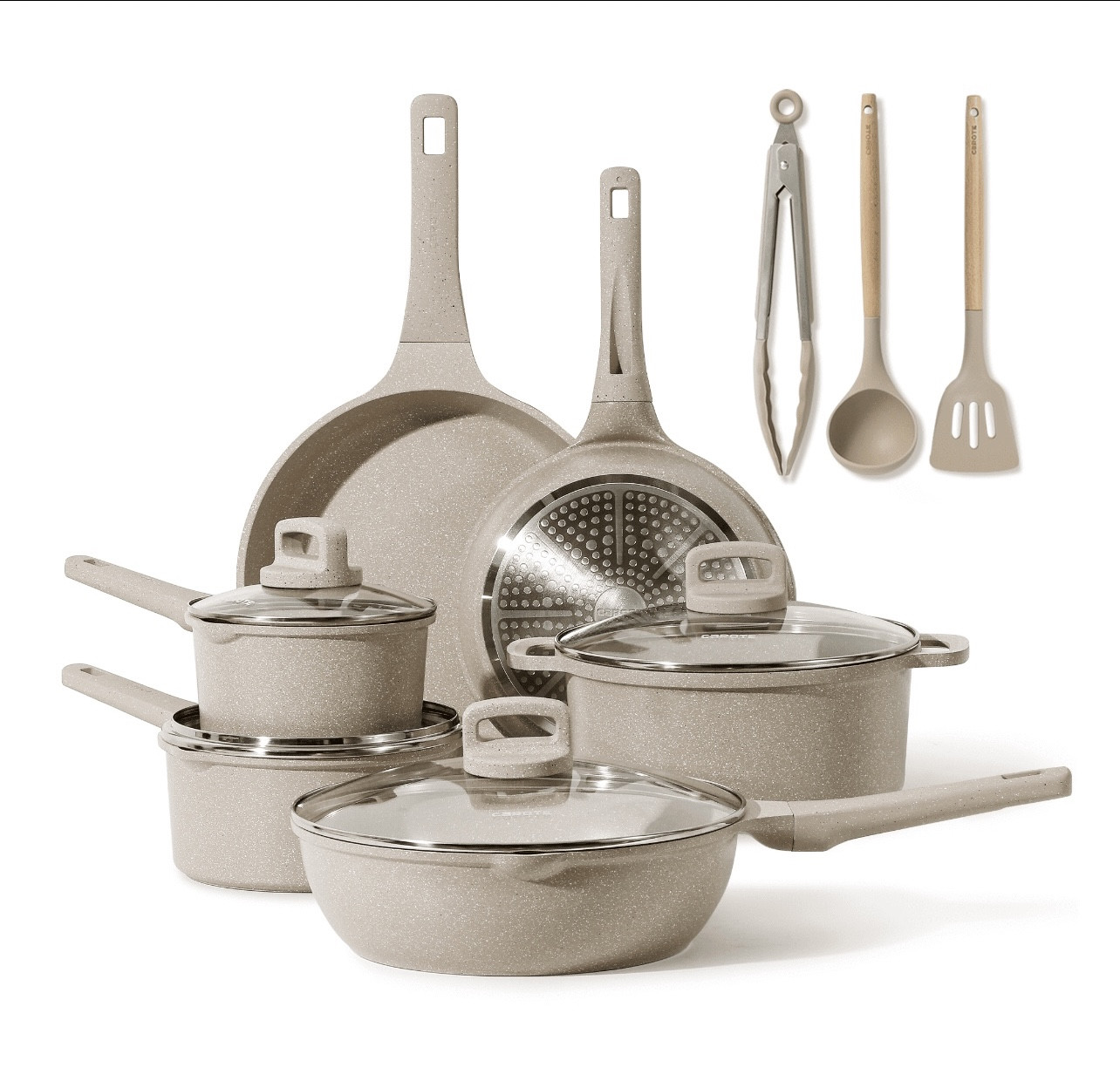 Insane price on this GREAT kitchen set! Look at this beautiful neutral color too😍 #walmartdeals #walmartfinds 

#LTKfindsunder100 #LTKsalealert #LTKhome