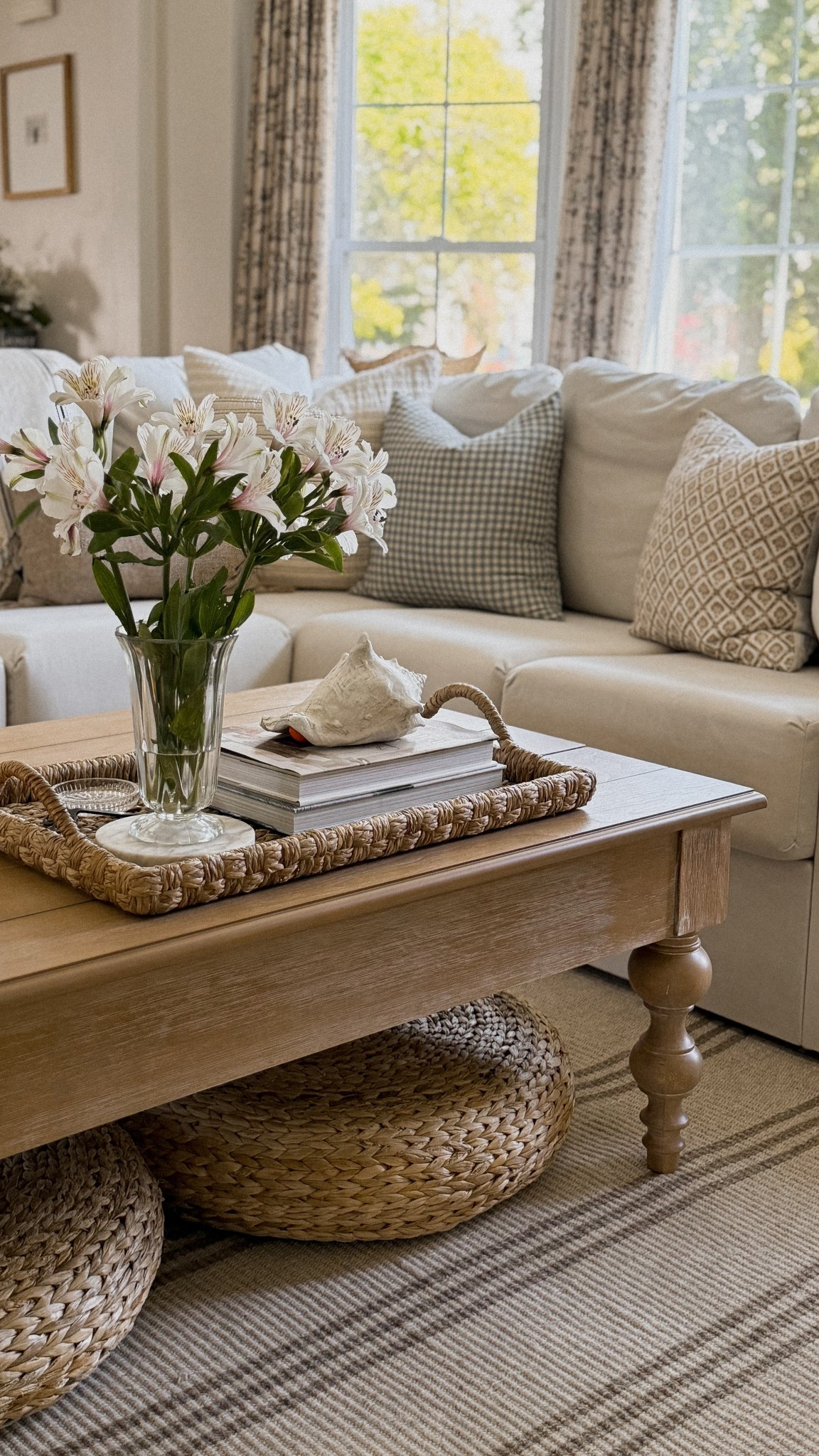 love this coastal french country table. #cozyhome 

#LTKFindsUnder100 #LTKHome #LTKFindsUnder50
