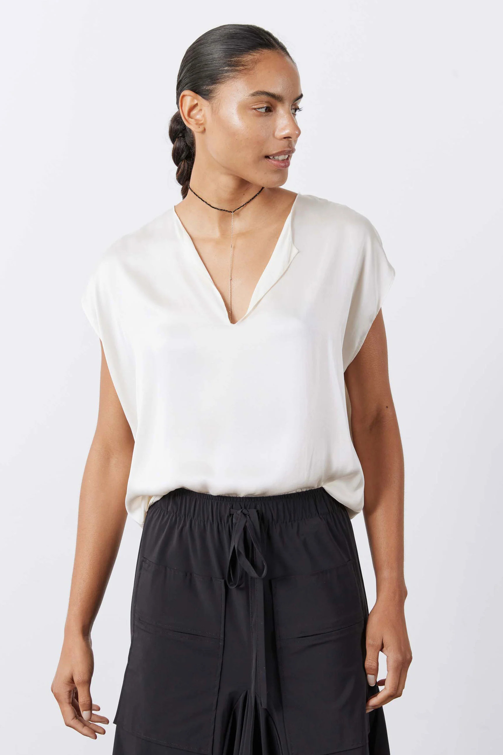The All Day Washable Silk Top | Ruti