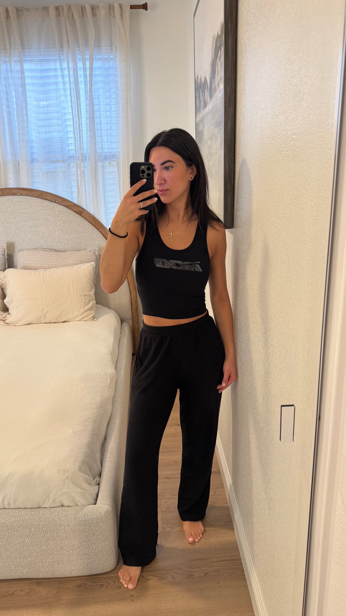 go to lounge fit lately 
Top - S
Bottoms - S


#LTKFindsUnder100 #LTKFindsUnder50 #LTKSeasonal