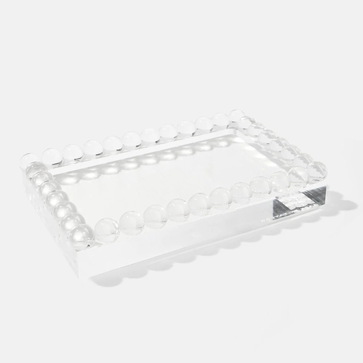Medium Bubble Lucite Tray | Tart By Taylor